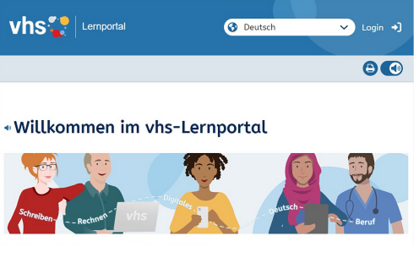 Schmuckbild vhs Lernportal